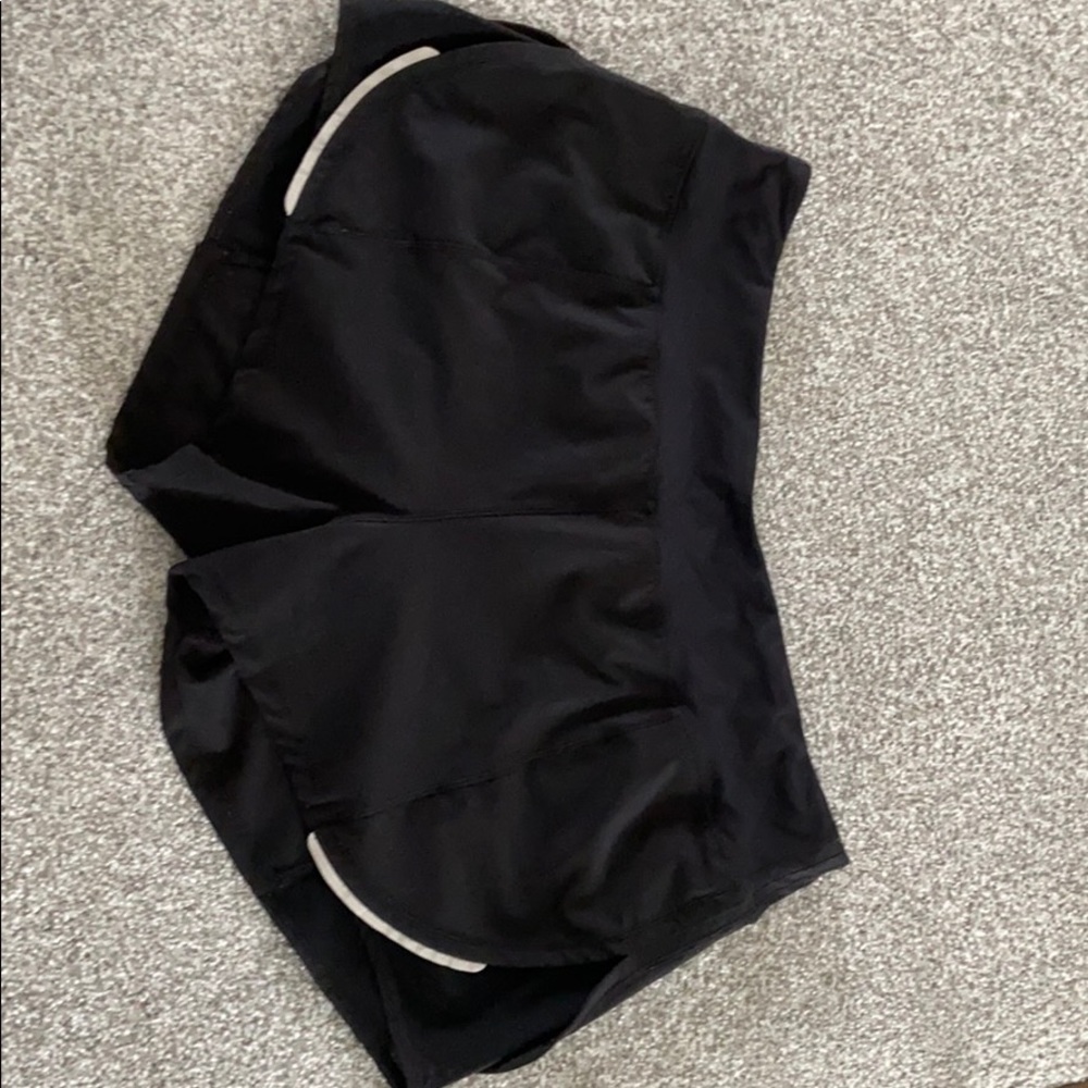 Zyia black mesh energy shorts XL
